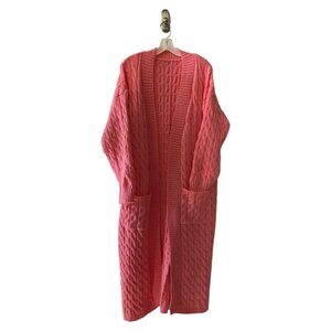Women's Coral Longline/Open-front Cardigan / XL